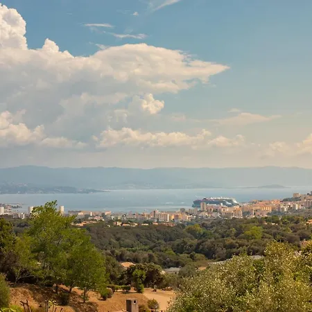 Casa Lc Chambre2 Vue Jacuzzi بيت ضيافة أجاكسيو