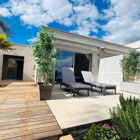 Casa Lc Chambre2 Vue Jacuzzi 招待所